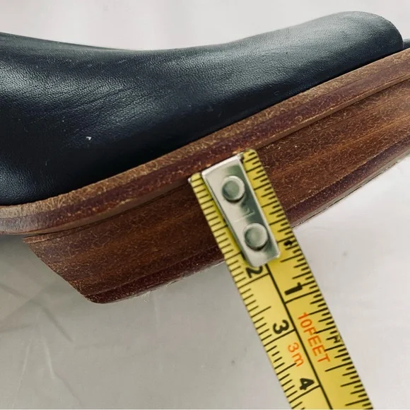 Anthropologie Black and Brown Mules - Picture 10 of 10